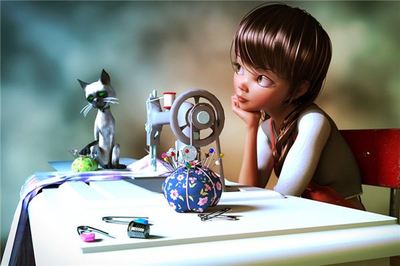 夢(mèng)見(jiàn)縫紉機(jī)