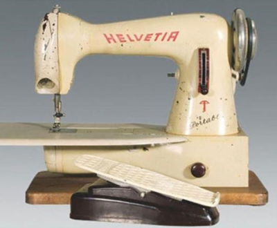 90后木有見過的老古董縫紉機!